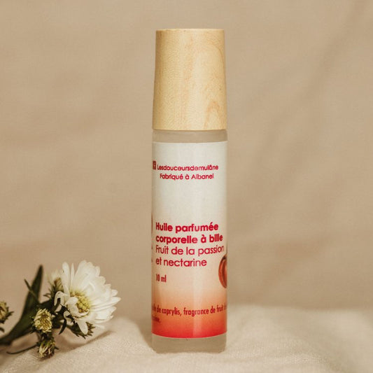 Parfum à bille - Fruit de la passion et nectarine
