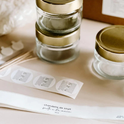 Ensemble créatif - Fabrication de chandelles