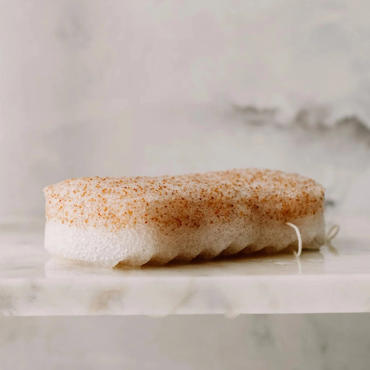 Éponge konjac pour le corps - Exfoliante