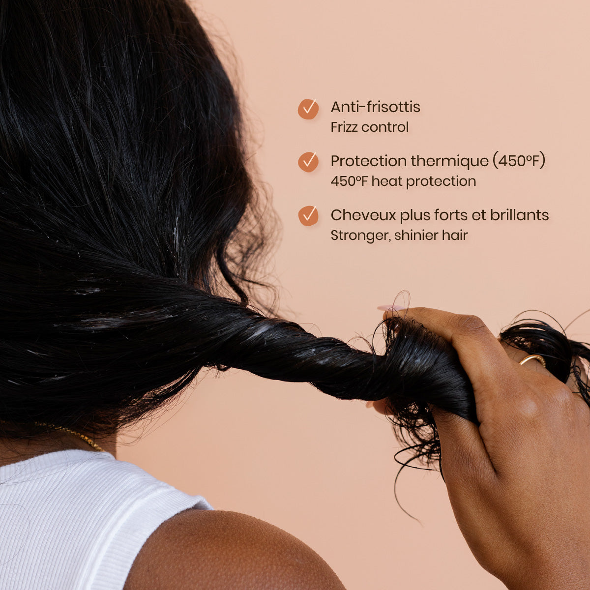 Sérum revitalisant sans rinçage avec hémisqualane