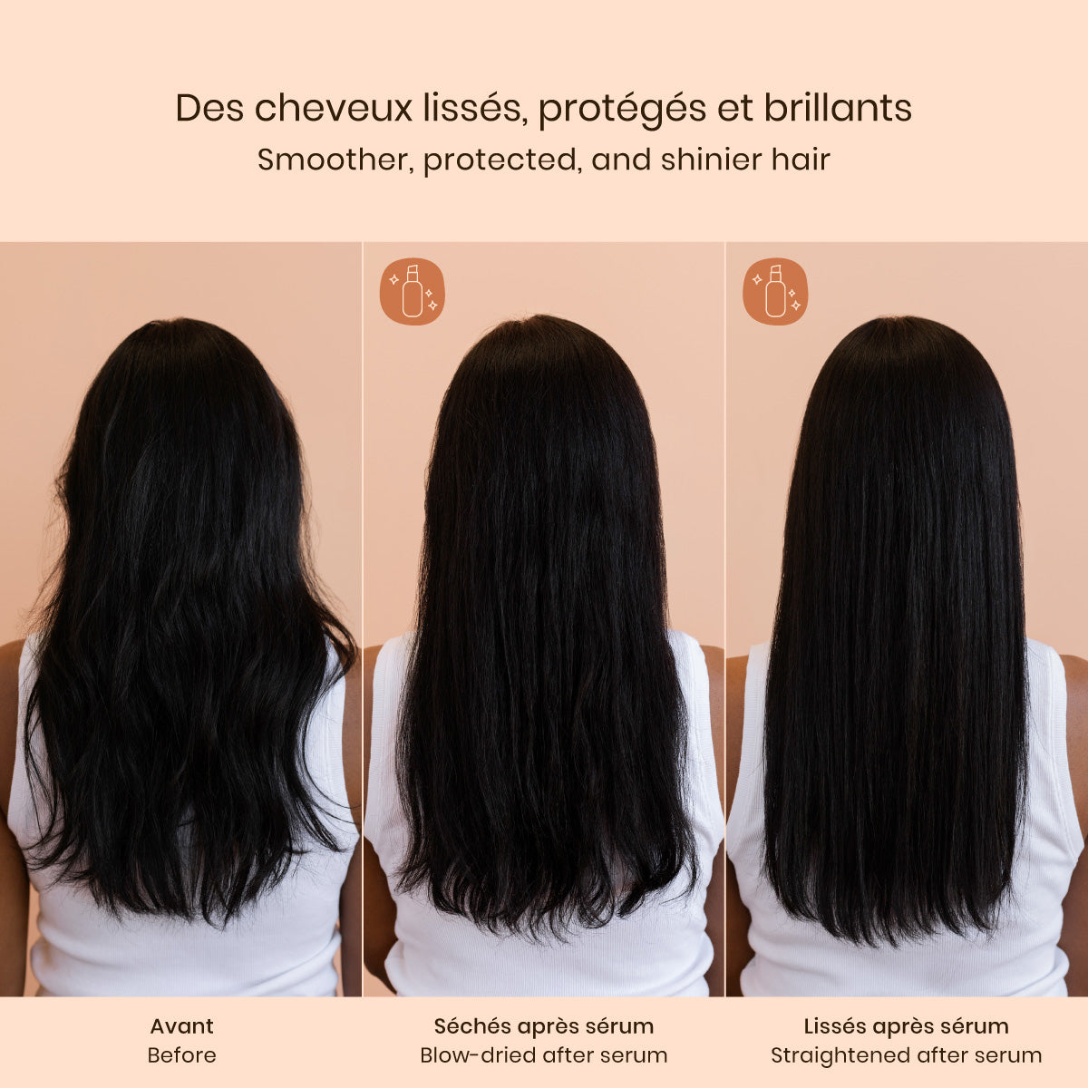Sérum revitalisant sans rinçage avec hémisqualane