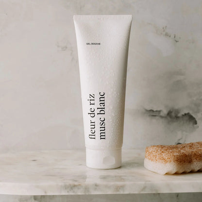 Gel douche - Fleur de riz musc blanc