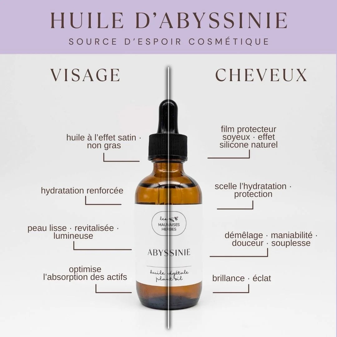 Huile d'abyssinie (crambe)