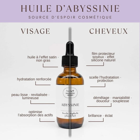 Huile d'abyssinie (crambe)