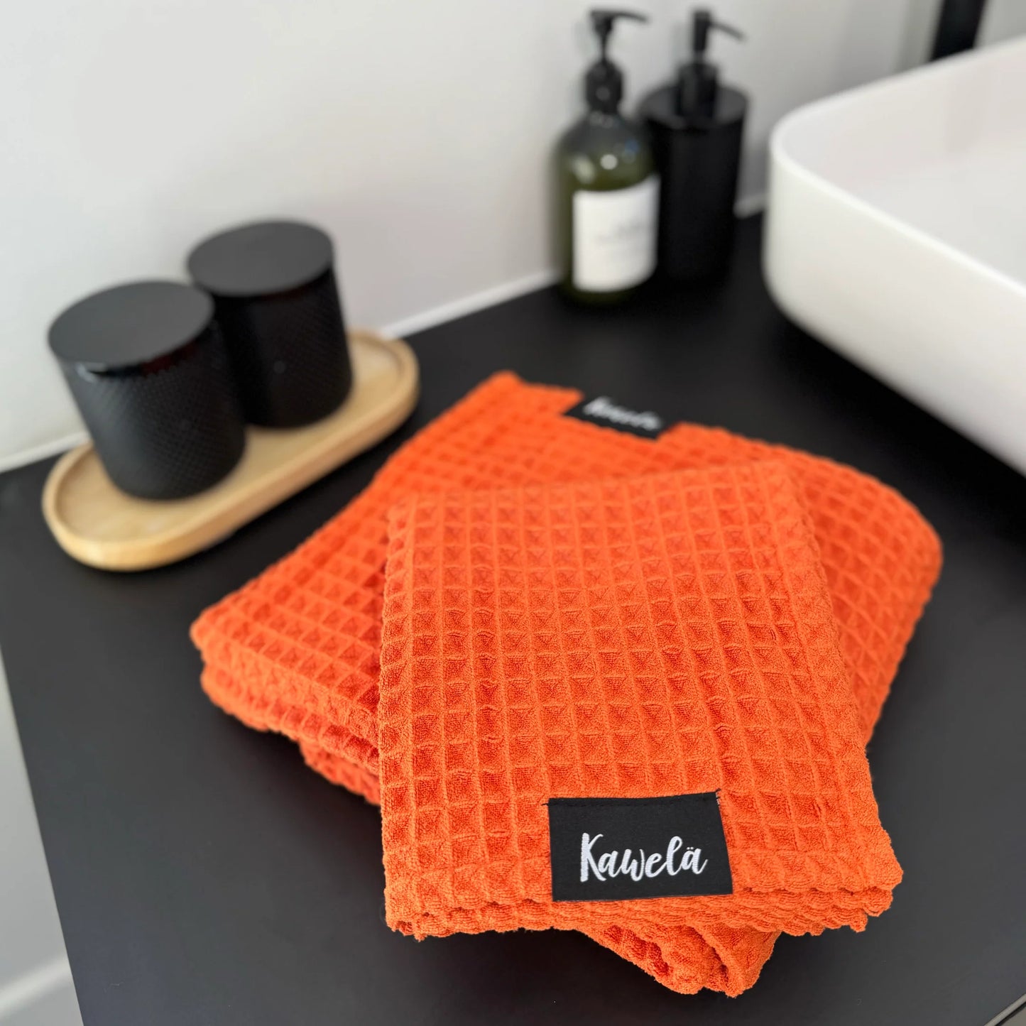 Ensemble de bain - Serviette à mains et serviette de bain