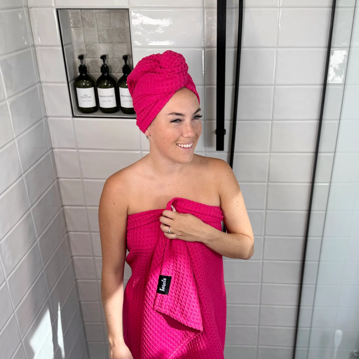 Serviette à cheveux Kawelä