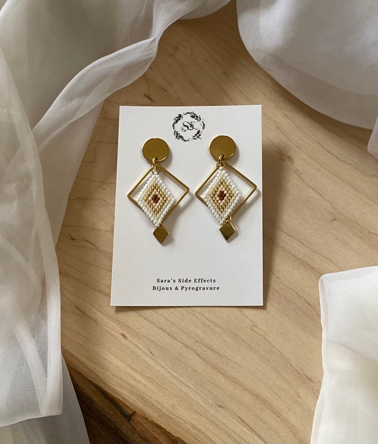 Boucles d'oreilles Sara's Side Effect