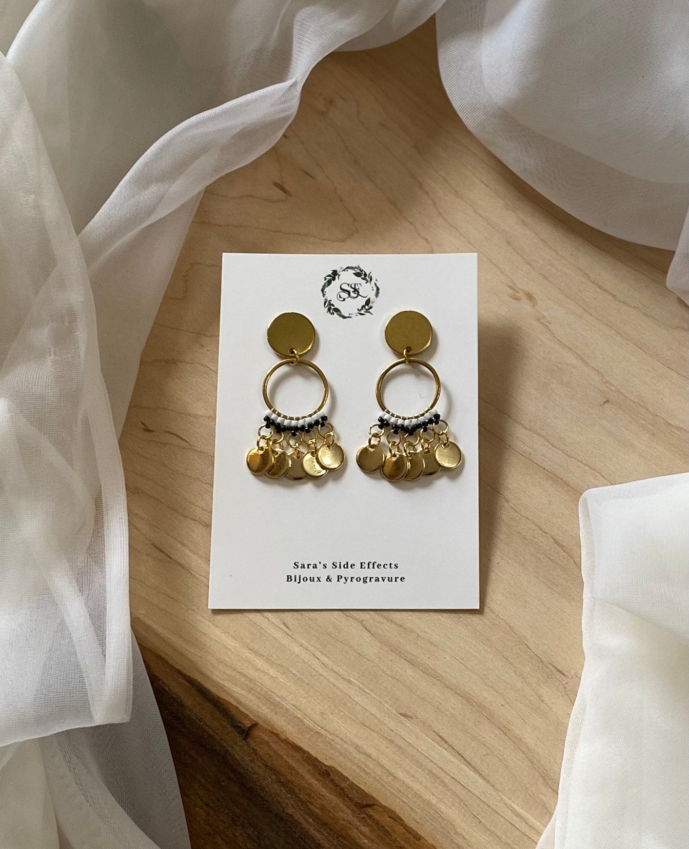 Boucles d'oreilles Sara's Side Effect