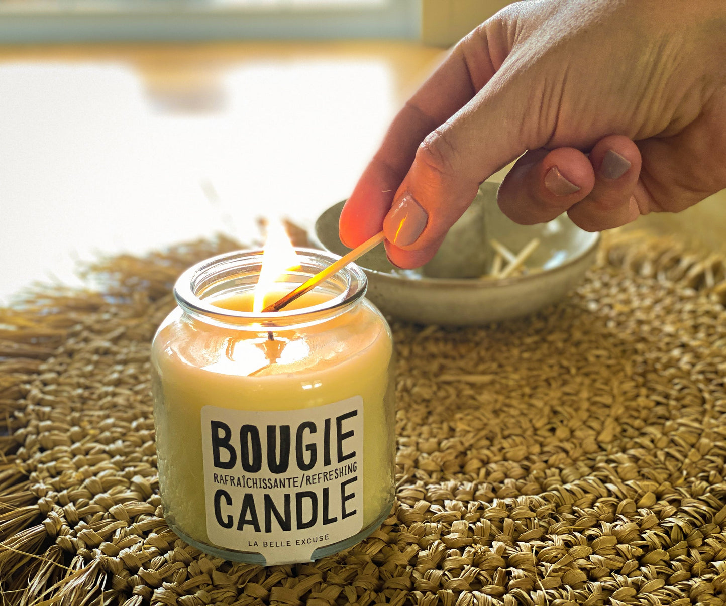 Chandelle rafraîchissante