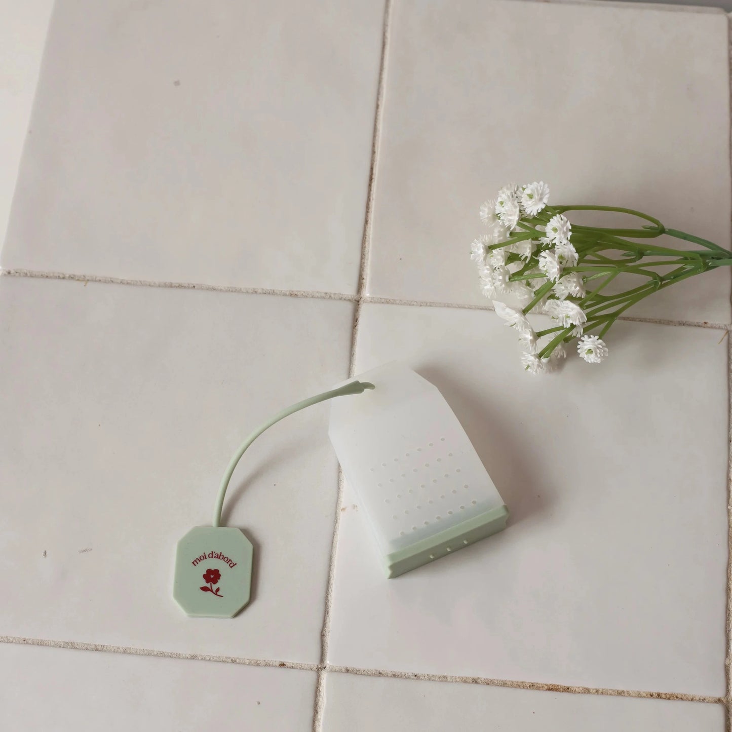 Infuseur à thé et tisane en silicone