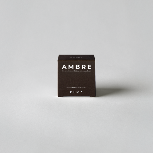 Recharge de déodorant pour applicateur KIIMA - Ambre