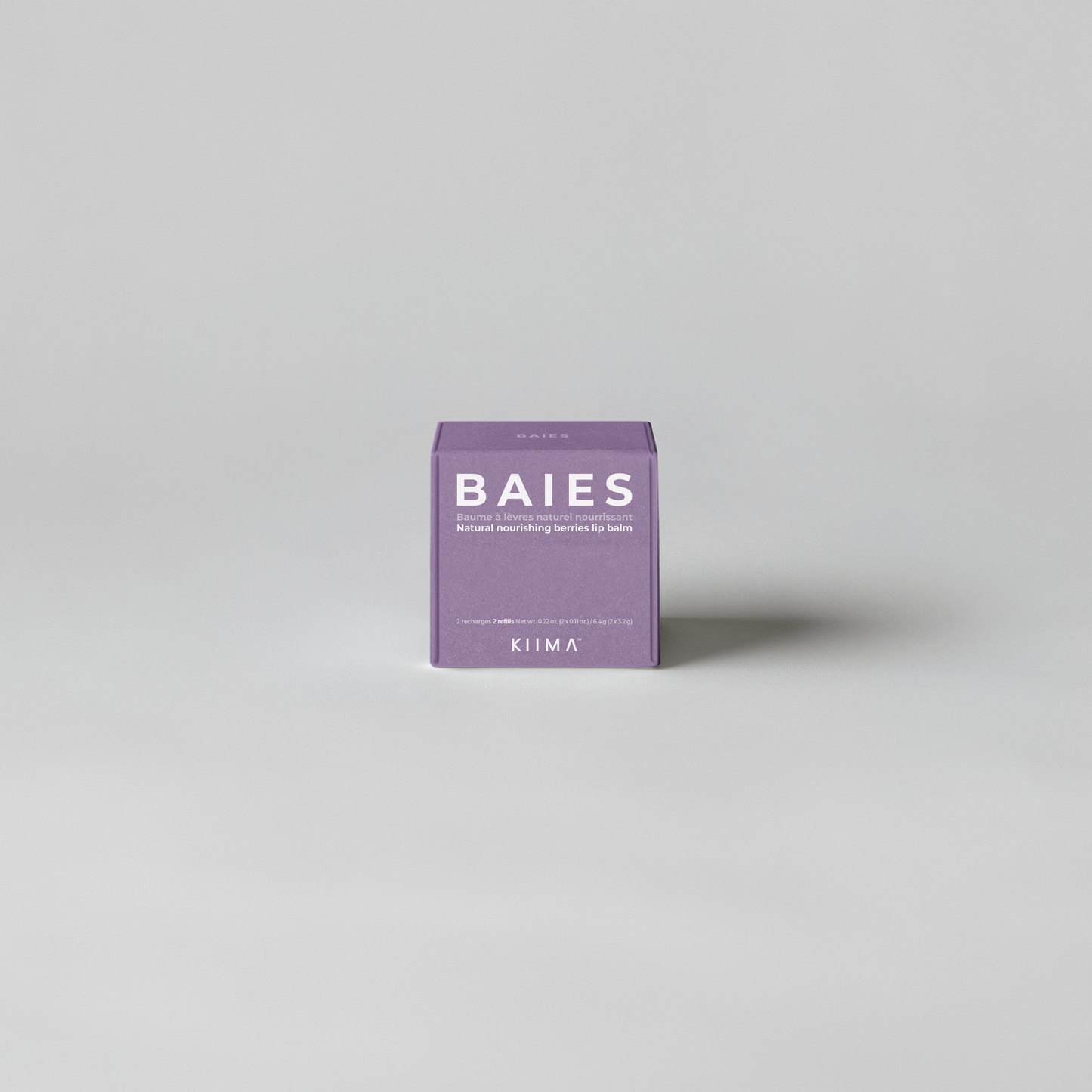 Recharge de baume à lèvres nourrissant KIIMA - Baies
