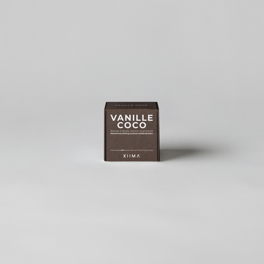 Recharge de baume à lèvres nourrissant KIIMA - Vanille Coco