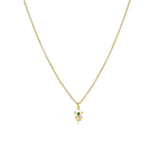Collier - Fleur vintage