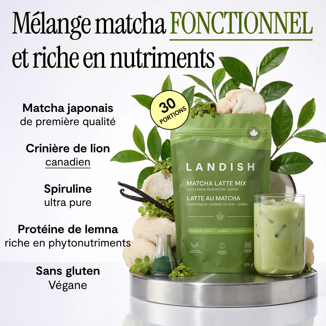 Latté au matcha