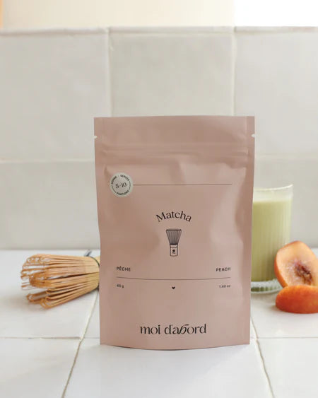 Thé matcha - Pêche