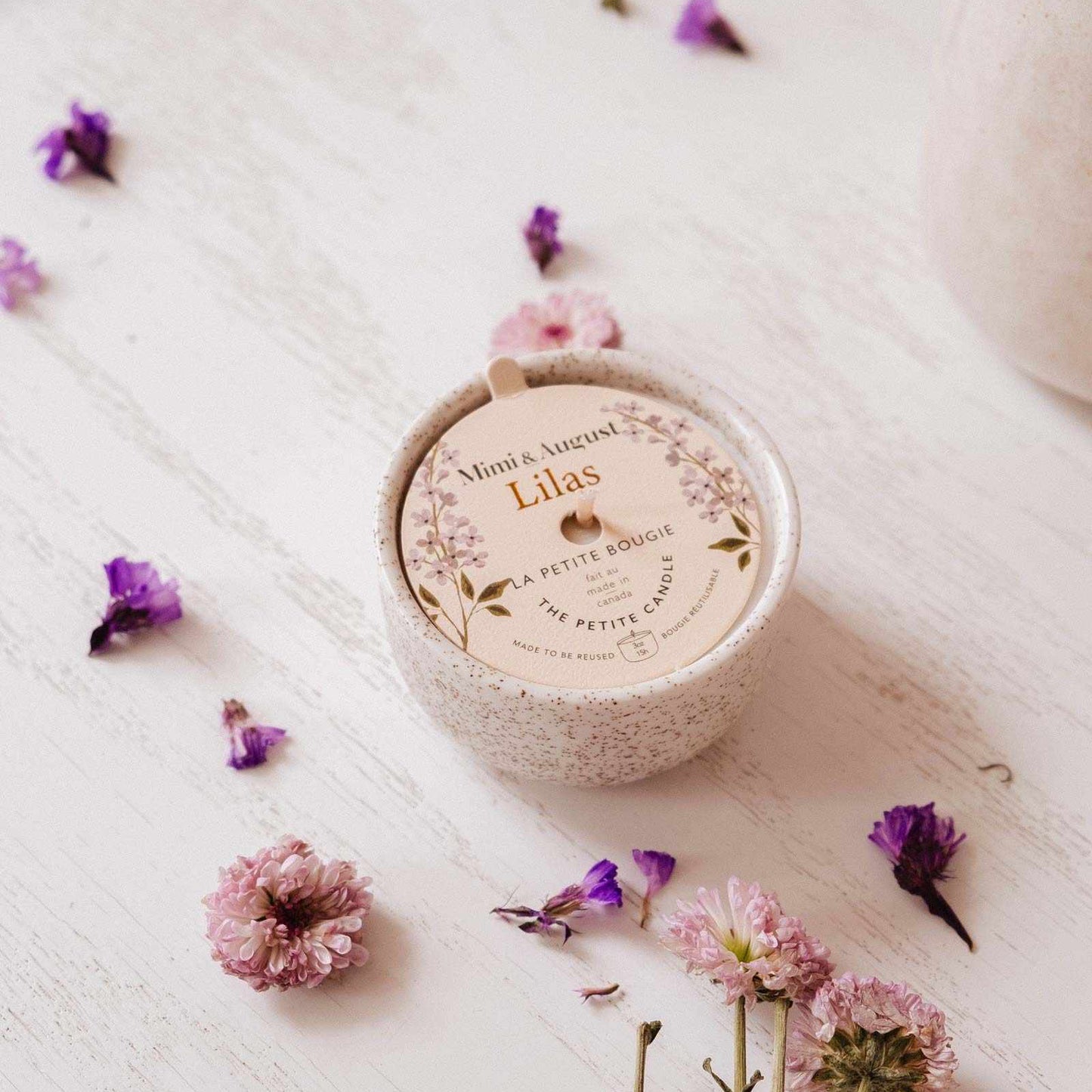 Chandelle Lilas - Tasse réutilisable