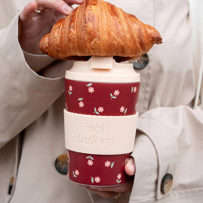 Tasse de voyage isotherme - Fleurs réconfortantes