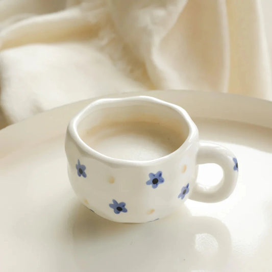 Tasse - Fleur bleue