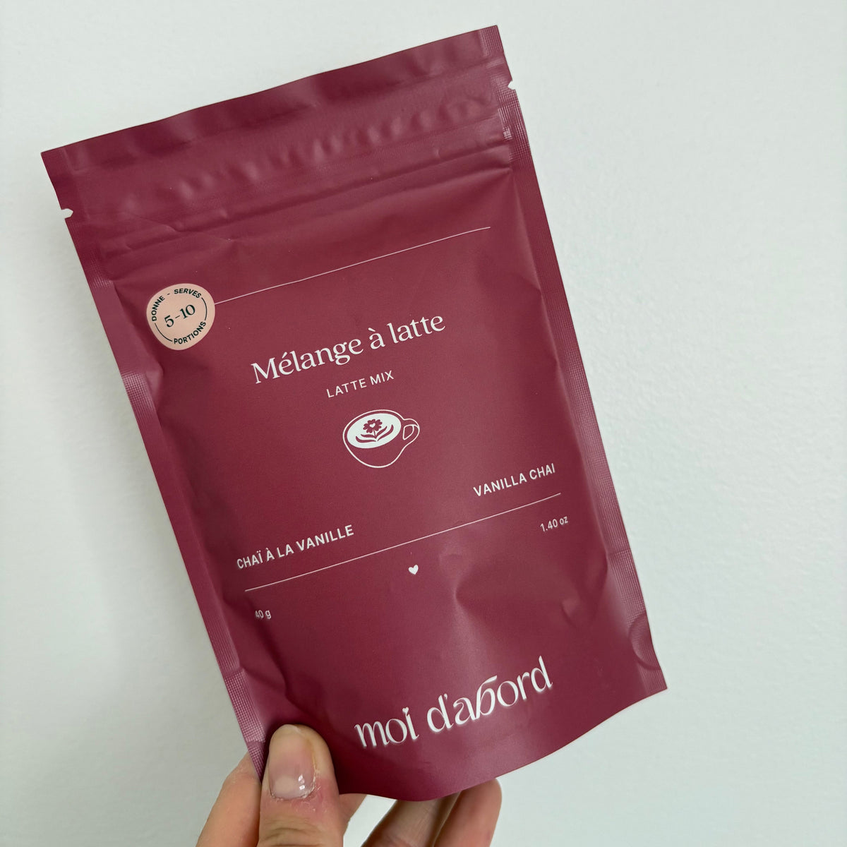 Mélange à chaï latte à la vanille