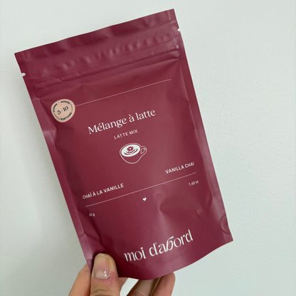 Mélange à chaï latte à la vanille