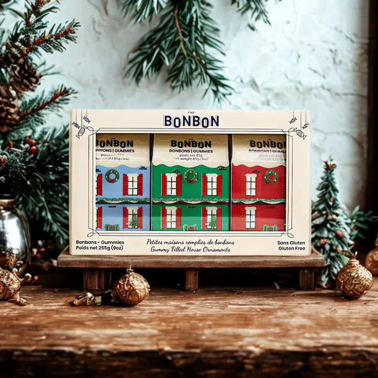 Petites maisons de Noël - Bonbons