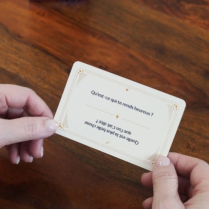 Ouvre ton jeu: En couple - Jeu de conversation