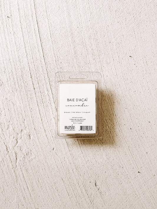Pastilles de cire pour diffuseur - Baie d'açaï concombre