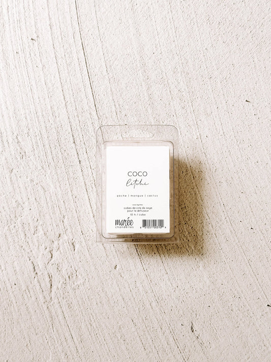 Pastilles de cire pour diffuseur - Coco litchi