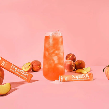Poudre digestive hydratante avec probiotiques - Pêche litchi