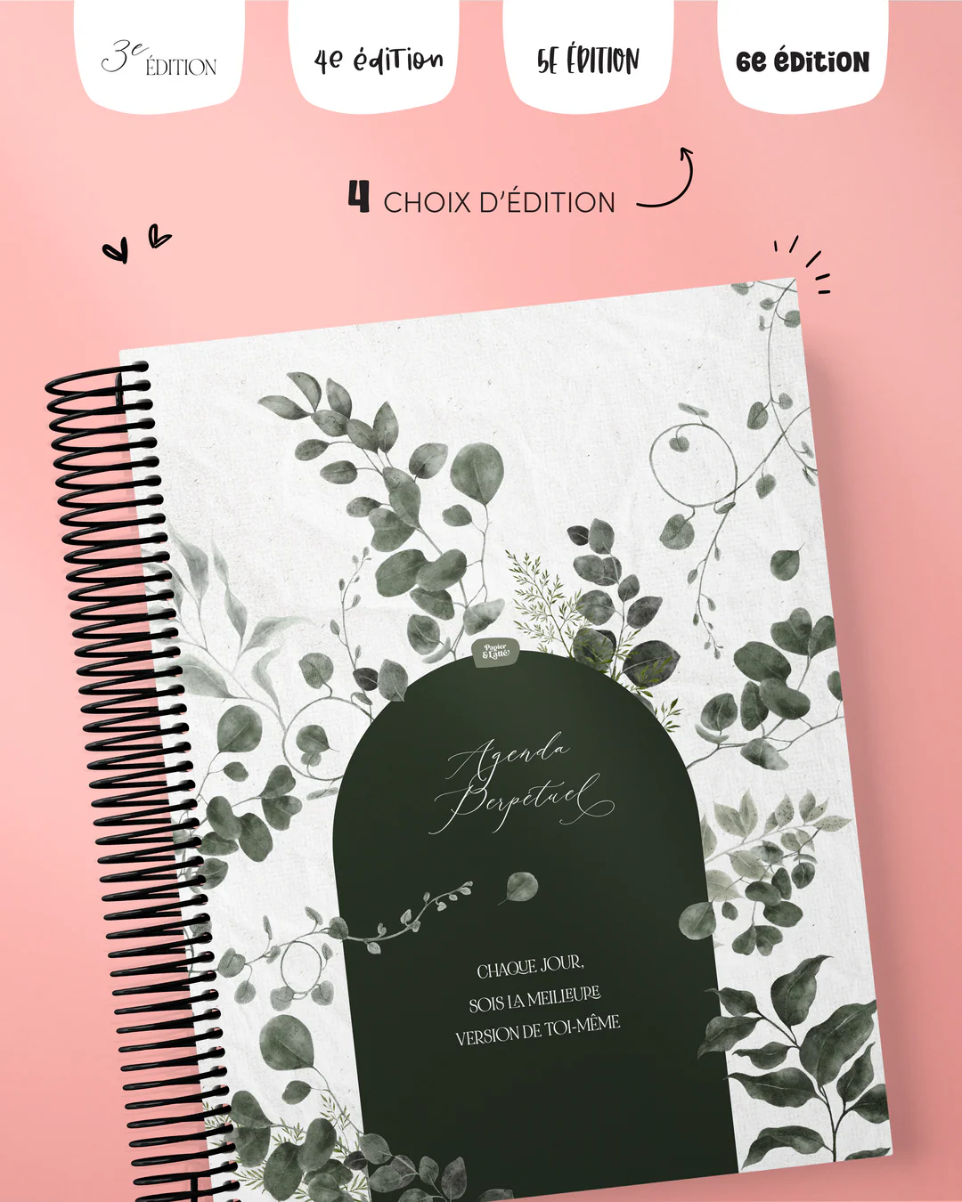 Agenda non daté - Mira 6e édition