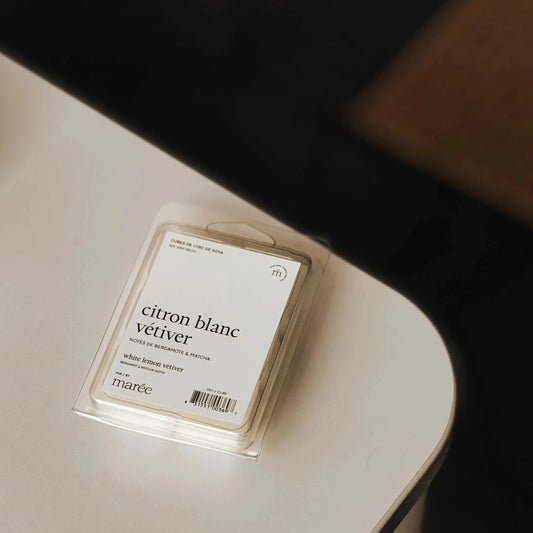 Pastilles de cire pour diffuseur - Citron blanc vétivier