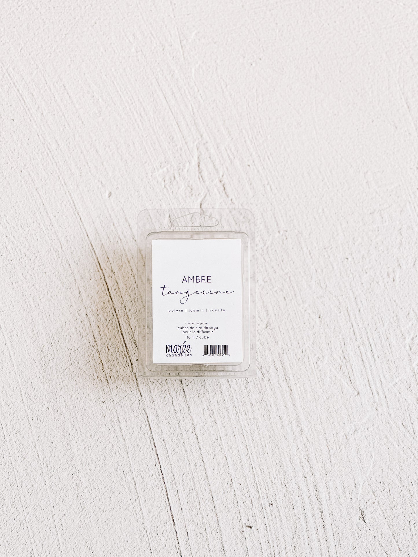 Pastilles de cire pour diffuseur - Ambre tangerine