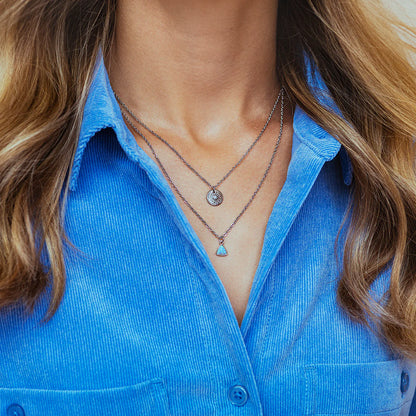 Collier - Petit soleil et zircon