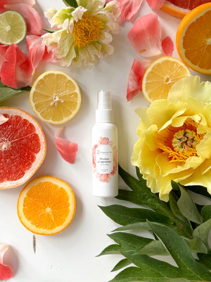 Eau de linge - Pivoine et agrumes