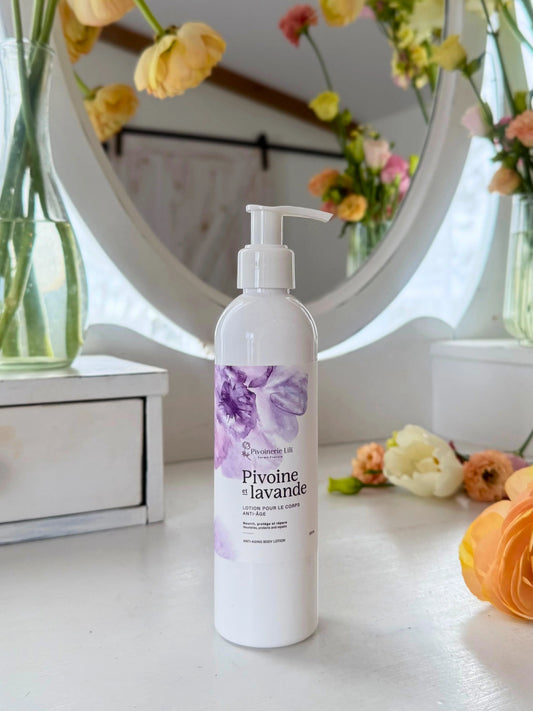 Lotion corporelle - Pivoine et lavande