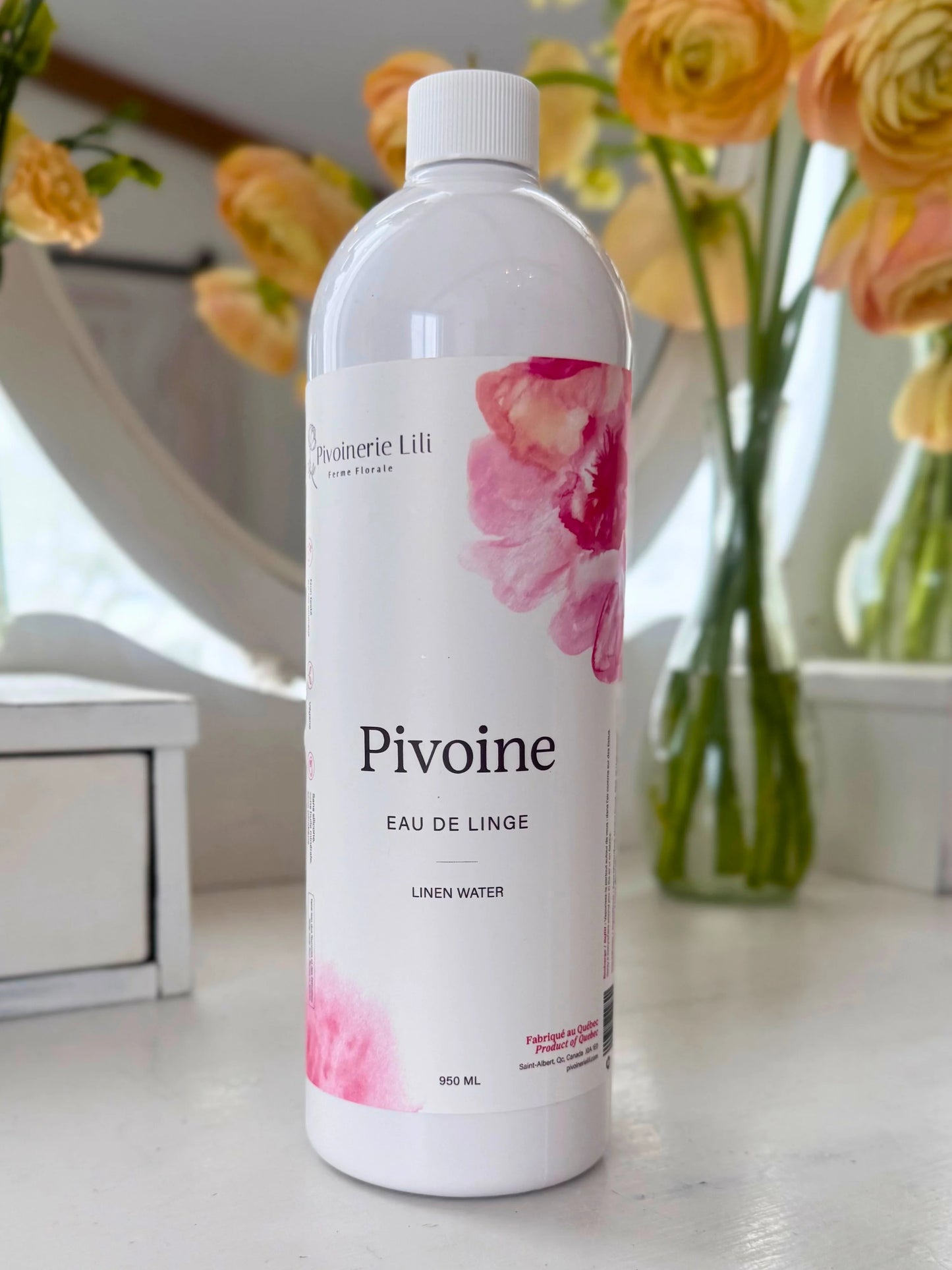Eau de linge - Pivoine et agrumes
