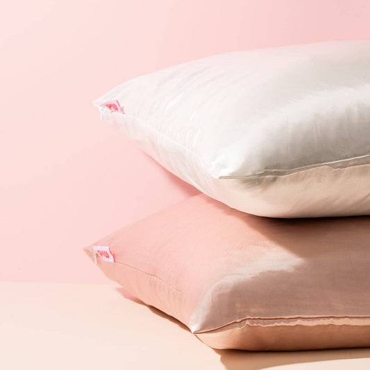 Taie d'oreiller en satin