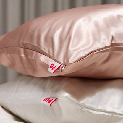 Taie d'oreiller en satin