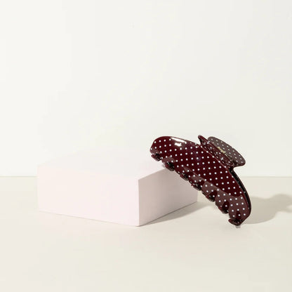 Pince à cheveux - Polka picot