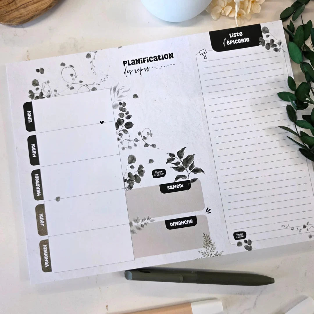 Planificateur de repas hebdomadaire