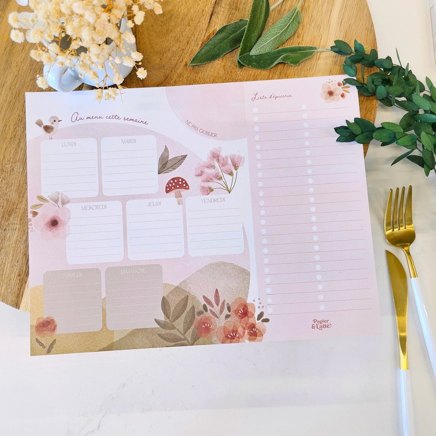 Planificateur de repas hebdomadaire