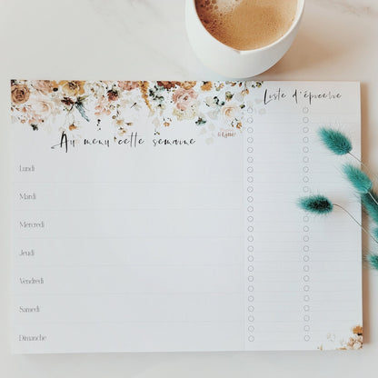 Planificateur de repas hebdomadaire