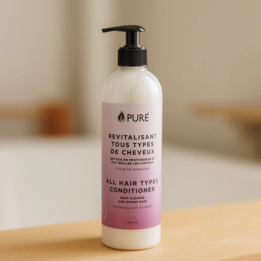 Revitalisant Tous types de cheveux - Fleur de guimauve