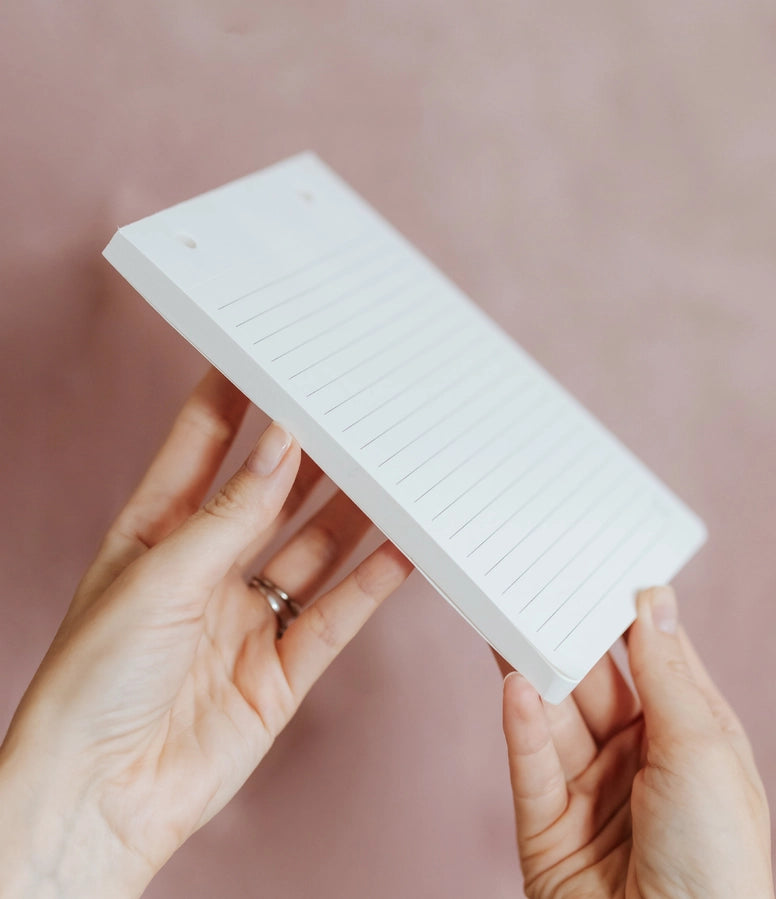 Recharge de bloc-notes