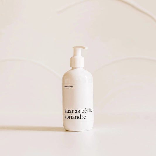 Savon à mains Format 250 ml - Ananas pêche coriandre