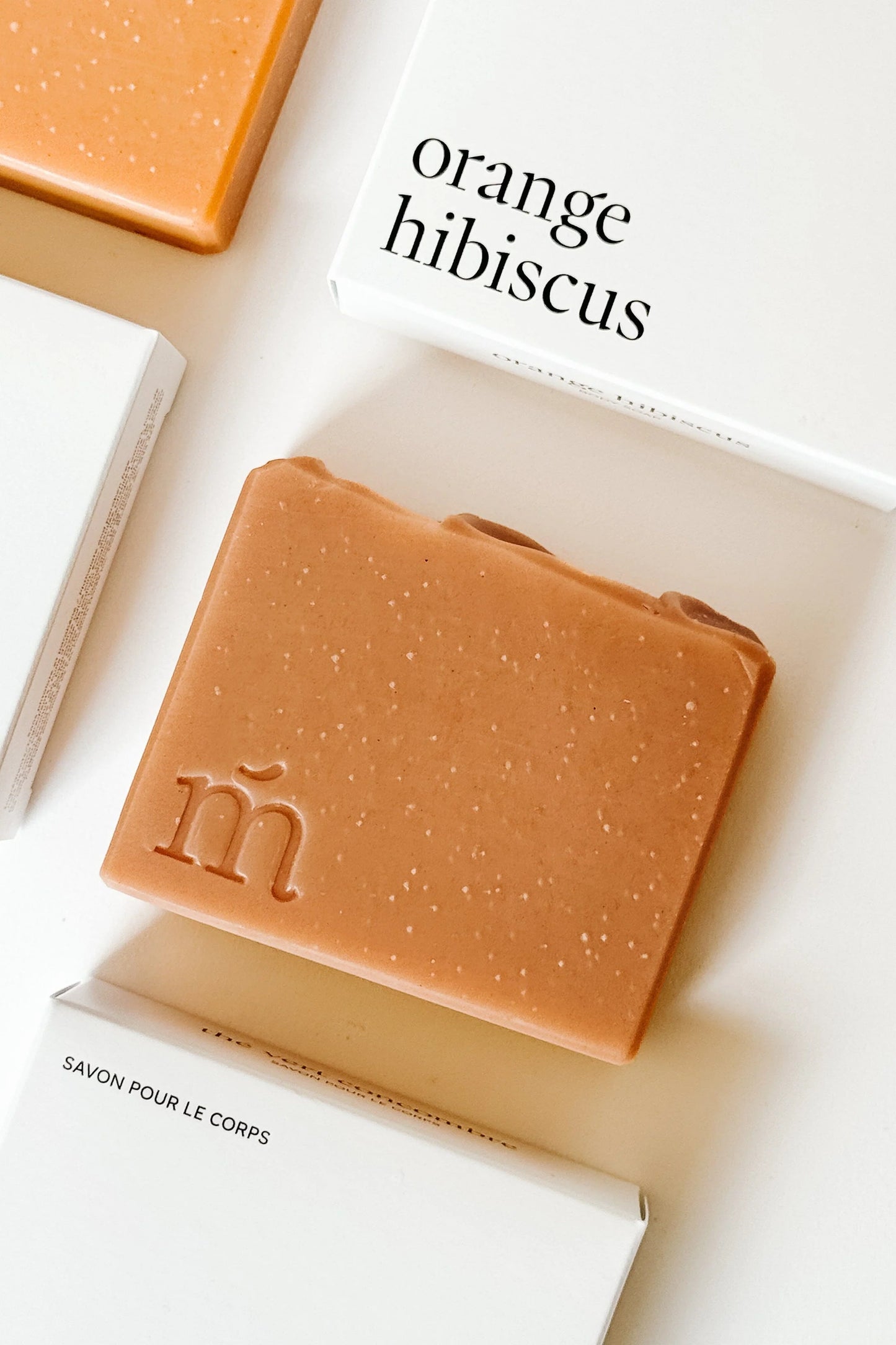 Savon pour le corps - Orange hibiscus