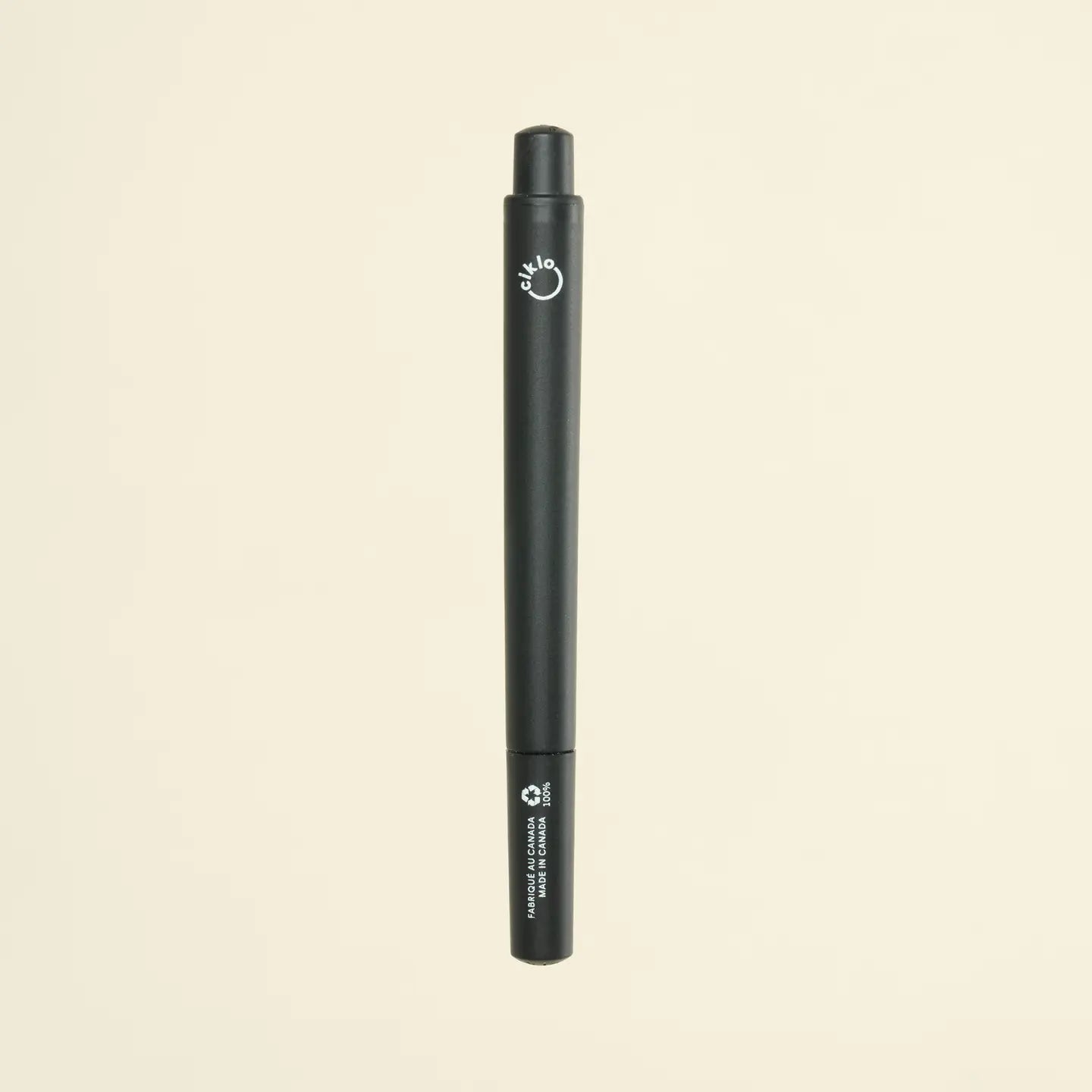 Stylo Ciklo noir - Le plus écologique en Amérique du Nord