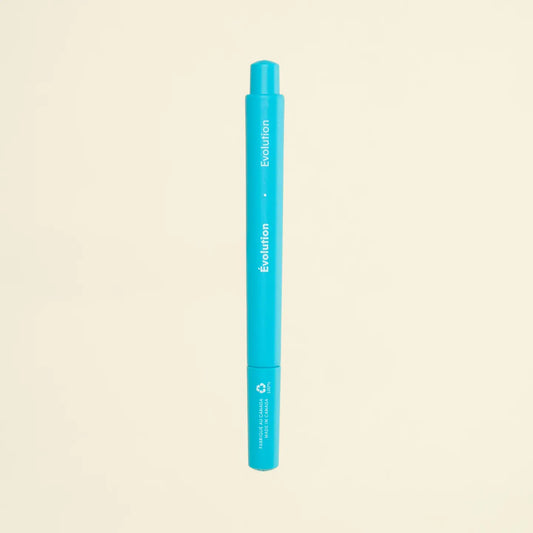 Stylo Ciklo turquoise - Le plus écologique en Amérique du Nord