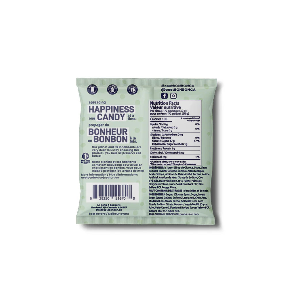 Bonbons - Tortue de mer 50 gr